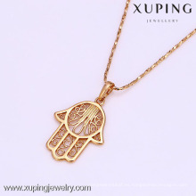 31506-Xuping Nuevo Propular Hamsa Symbol Hand Colgante Jewelry